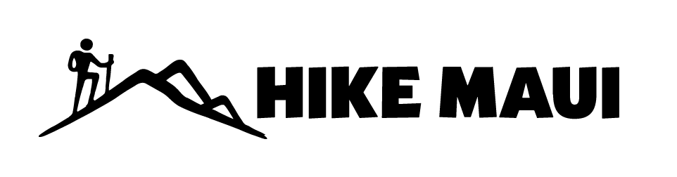 Hike Maui Logo Black and White